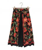 Ameriアメリ）の古着「SCARF FLARE SKIRT」｜レッド