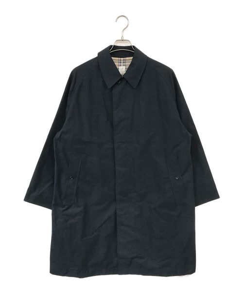 ANATOMICA（アナトミカ）ANATOMICA (アナトミカ) ベンタイルシングルラグランステンカラーコート ネイビー サイズ:48の古着・服飾アイテム