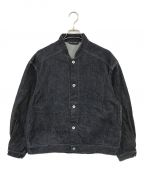 BLURHMSブラームス）の古着「12.9OZ Denim Stand Collar Jacket」｜インディゴ