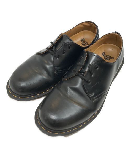 Dr.Martens（ドクターマーチン）Dr.Martens (ドクターマーチン) 3ホールシューズ ブラック サイズ:UK9の古着・服飾アイテム