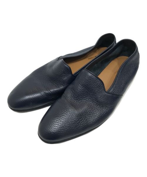 JOHN LOBB（ジョンロブ）JOHN LOBB (ジョンロブ) スリッポンシューズ ネイビー サイズ:UK6の古着・服飾アイテム