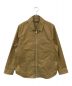 DIESEL（ディーゼル）の古着「COTTON S-RAFF OVERSHIRT WITH ZIP CLOSURE」｜ブラウン