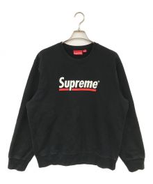 SUPREME（シュプリーム）の古着「Underline Crewneck」｜ブラック