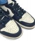 中古・古着 NIKE (ナイキ) AIR JORDAN 1 HIGH OG OBSIDIAN ホワイト×ネイビー サイズ:26.0㎝：15000円