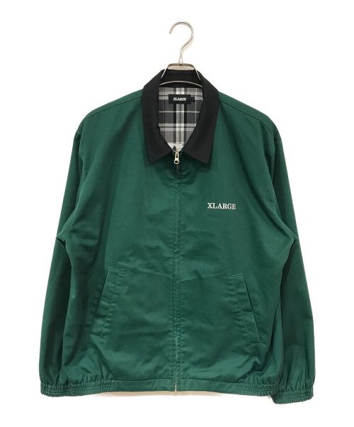 X-LARGE（エクストララージ）X-LARGE (エクストララージ) SWINGTOP JACKET グリーン サイズ:Ｌの古着・服飾アイテム