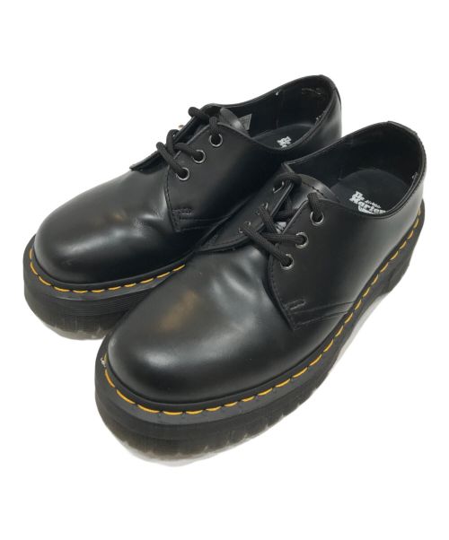 Dr.Martens（ドクターマーチン）Dr.Martens (ドクターマーチン) QUAD RETRO3ホールシューズ ブラック サイズ:UK7の古着・服飾アイテム