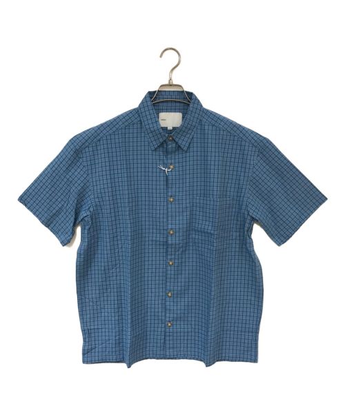 adsum（アドサム）adsum (アドサム) BREEZE SHIRT ブルー サイズ:MEDIUMの古着・服飾アイテム