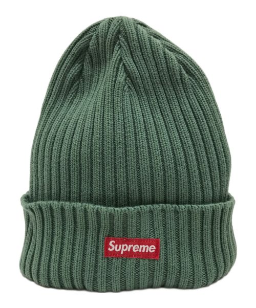 SUPREME（シュプリーム）Supreme (シュプリーム) overdyed beanie グリーンの古着・服飾アイテム