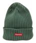 Supreme（シュプリーム）の古着「overdyed beanie」｜グリーン