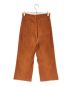 AURALEE (オーラリー) WASHED CORDUROY PANTS ブラウン：8000円