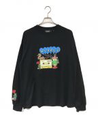 X-LARGEエクストララージ）の古着「TWO OF A KIND L/S TEE」｜ブラック