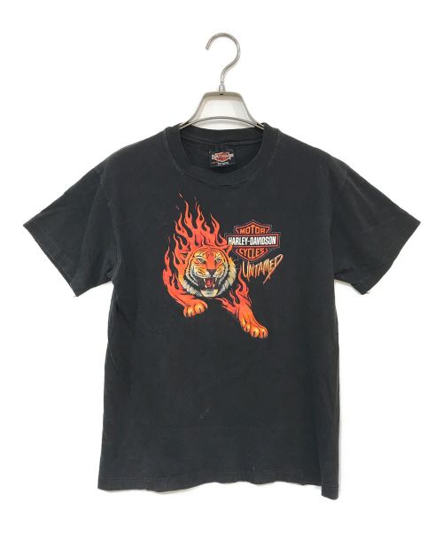 HARLEY-DAVIDSON（ハーレーダビッドソン）HARLEY-DAVIDSON (ハーレーダビッドソン) プリントTシャツ ブラック サイズ:BOYS 14-16の古着・服飾アイテム