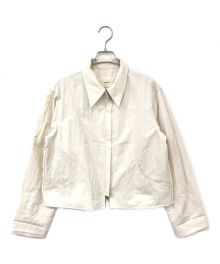 TODAYFUL（トゥデイフル）の古着「Washer Zip Blouson」｜ホワイト