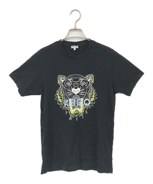 KENZO（ケンゾー）KENZO (ケンゾー) タイガープリントTシャツ ブラック サイズ:XSの古着・服飾アイテム