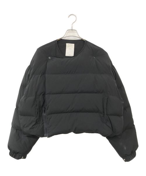 MISTER GENTLE MAN（ミスタージェントルマン）MISTER GENTLE MAN (ミスタージェントルマン) PUFFER SHORT DOWN JACKET ブラック サイズ:Mの古着・服飾アイテム