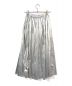 AMERI (アメリ) SHINY PLEATS SKIRT シルバー サイズ:S：8000円