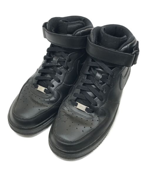 NIKE（ナイキ）NIKE (ナイキ) AIR FORCE 1 MID 07 ブラック サイズ:28cmの古着・服飾アイテム