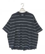 Stripes For Creativeストライプ フォー クリエイティブ）の古着「STRIPE TEE」｜ネイビー