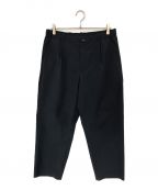 GOLDWINゴールドウイン）の古着「One Tuck Tapered Light Pants」｜ネイビー