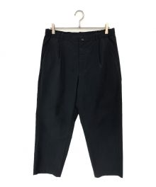 GOLDWIN（ゴールドウイン）の古着「One Tuck Tapered Light Pants」｜ネイビー