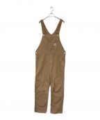 CarHarttカーハート）の古着「BIB OVERALL」｜ベージュ