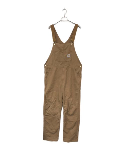 CarHartt（カーハート）CarHartt (カーハート) BIB OVERALL ベージュ サイズ:36×32の古着・服飾アイテム