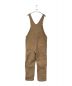 CarHartt (カーハート) BIB OVERALL ベージュ サイズ:36×32：7000円