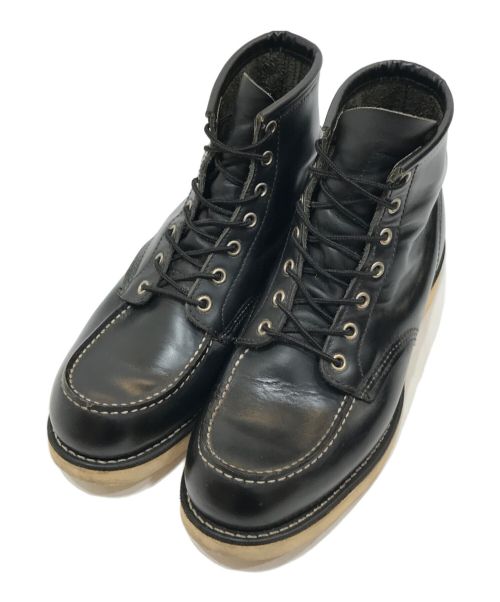 RED WING（レッドウィング）RED WING (レッドウィング) 6inch CLASSIC MOC ブラック サイズ:USA 9の古着・服飾アイテム