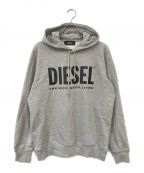 DIESELディーゼル）の古着「プルオーバーパーカー」｜グレー