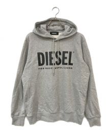 DIESEL（ディーゼル）の古着「プルオーバーパーカー」｜グレー