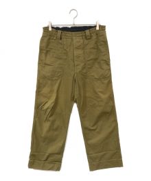 MHL（エムエイチエル）の古着「CRISP COTTON TWILL PANTS」｜カーキ