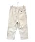 MHL (エムエイチエル) WASHED COMPACT COTTON PANTS ホワイト サイズ:XL：5000円