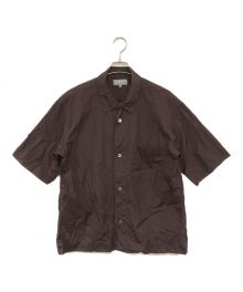 MARGARET HOWELL（マーガレットハウエル）の古着「DRY COTTON POPLIN」｜ブラウン