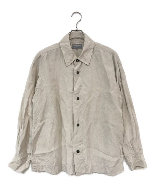 MARGARET HOWELL（マーガレットハウエル）MARGARET HOWELL (マーガレットハウエル) SHIRTING LINEN ベージュ サイズ:Lの古着・服飾アイテム