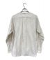 MHL (エムエイチエル) PJ STRIPE COTTON SHIRTING ホワイト サイズ:L：8000円