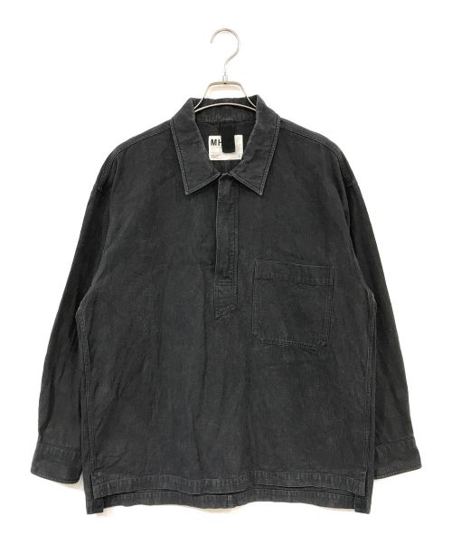 MHL（エムエイチエル）MHL (エムエイチエル) FADED COTTON TWILL ダークグレー サイズ:Lの古着・服飾アイテム