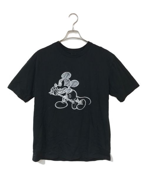 NUMBER (N)INE（ナンバーナイン）NUMBER (N)INE (ナンバーナイン) Disney (ディズニー) プリントTシャツ ブラック サイズ:4の古着・服飾アイテム