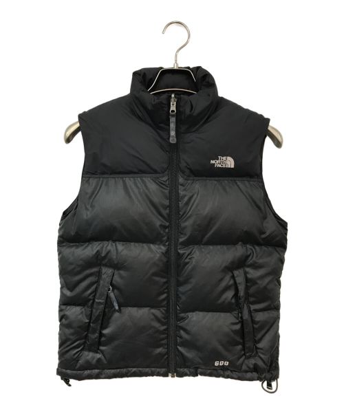 THE NORTH FACE（ザ ノース フェイス）THE NORTH FACE (ザ ノース フェイス) ヌプシ ダウンベスト ブラック サイズ:BOY'S Mの古着・服飾アイテム