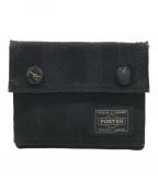 PORTERポーター）の古着「TANGO BLACK WALLET」｜ブラック