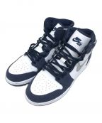 NIKEナイキ）の古着「AIR JORDAN 1 HIGH OG GS」｜ホワイト×ネイビー