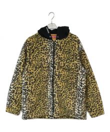 SUPREME（シュプリーム）の古着「Fleece zip up hooded shirt」｜イエロー