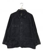 Needlesニードルズ）の古着「COVERALL - 10OZ DENIM Paisley Jq」｜ブラック