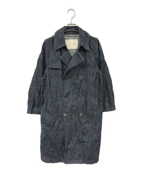 MACKINTOSH（マッキントッシュ）MACKINTOSH (マッキントッシュ) デニムトレンチコート インディゴ サイズ:34の古着・服飾アイテム