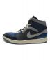 NIKE (ナイキ) AIR JORDAN 1 MID SE CRAFT ブルー サイズ:28.5㎝：7000円