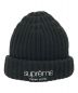 Supreme（シュプリーム）の古着「Ribbed Beanie」｜ブラック