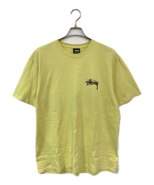 stussy（ステューシー）stussy (ステューシー) SHATTERED TEE イエロー サイズ:Lの古着・服飾アイテム