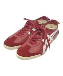 Onitsuka Tiger（オニツカタイガー）の古着「ローカットスニーカー」｜レッド