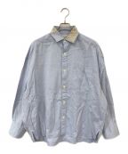 KOLORカラー）の古着「REGULAR COLLAR OXFORD SHIRT」｜スカイブルー