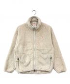 DANTONダントン）の古着「HIGH PILE ZIP STAND COLLAR JACKET」｜アイボリー