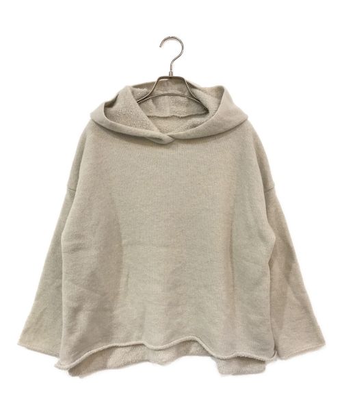 evam eva（エヴァムエヴァ）evam eva (エヴァムエヴァ) wool pile parka ベージュ サイズ:記載なしの古着・服飾アイテム